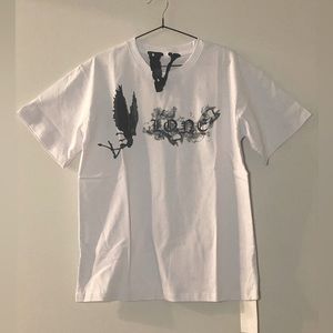 NWT VLONE Smoke T Shirt/Men’s Medium/white & black